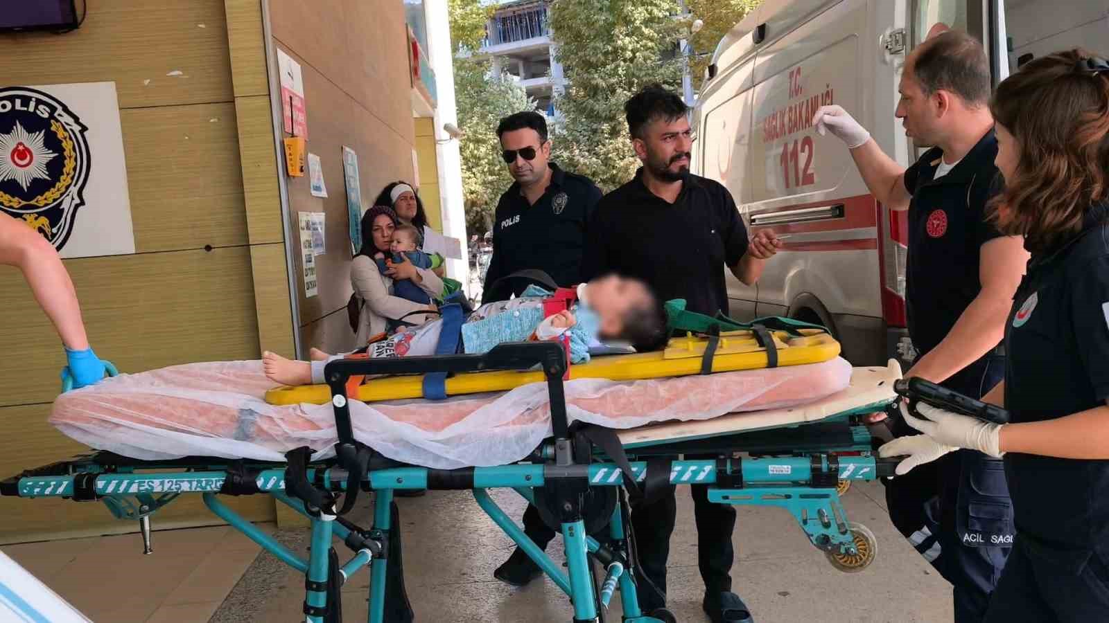 2 yaşındaki çocuk 3. kattan beton zemine düştü
