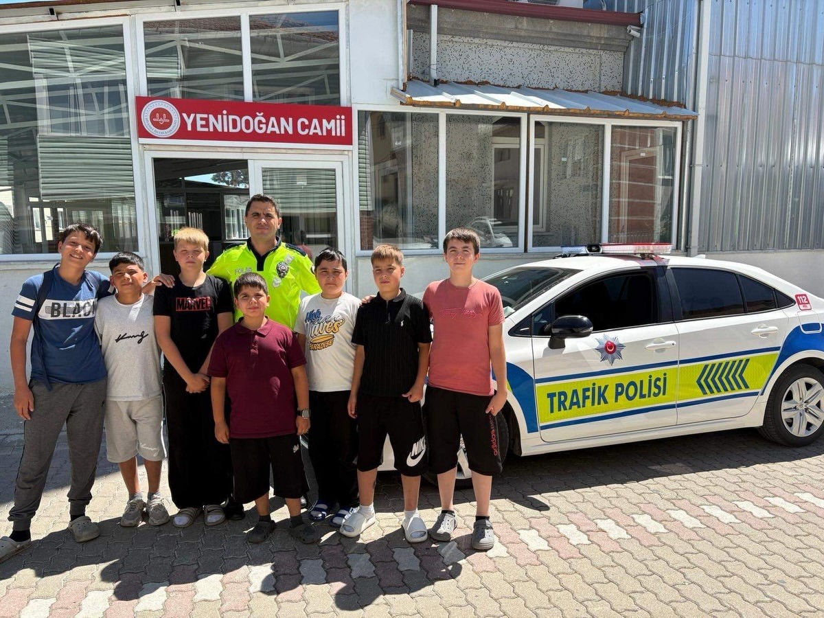 370 öğrenciye trafik eğitimi verildi
