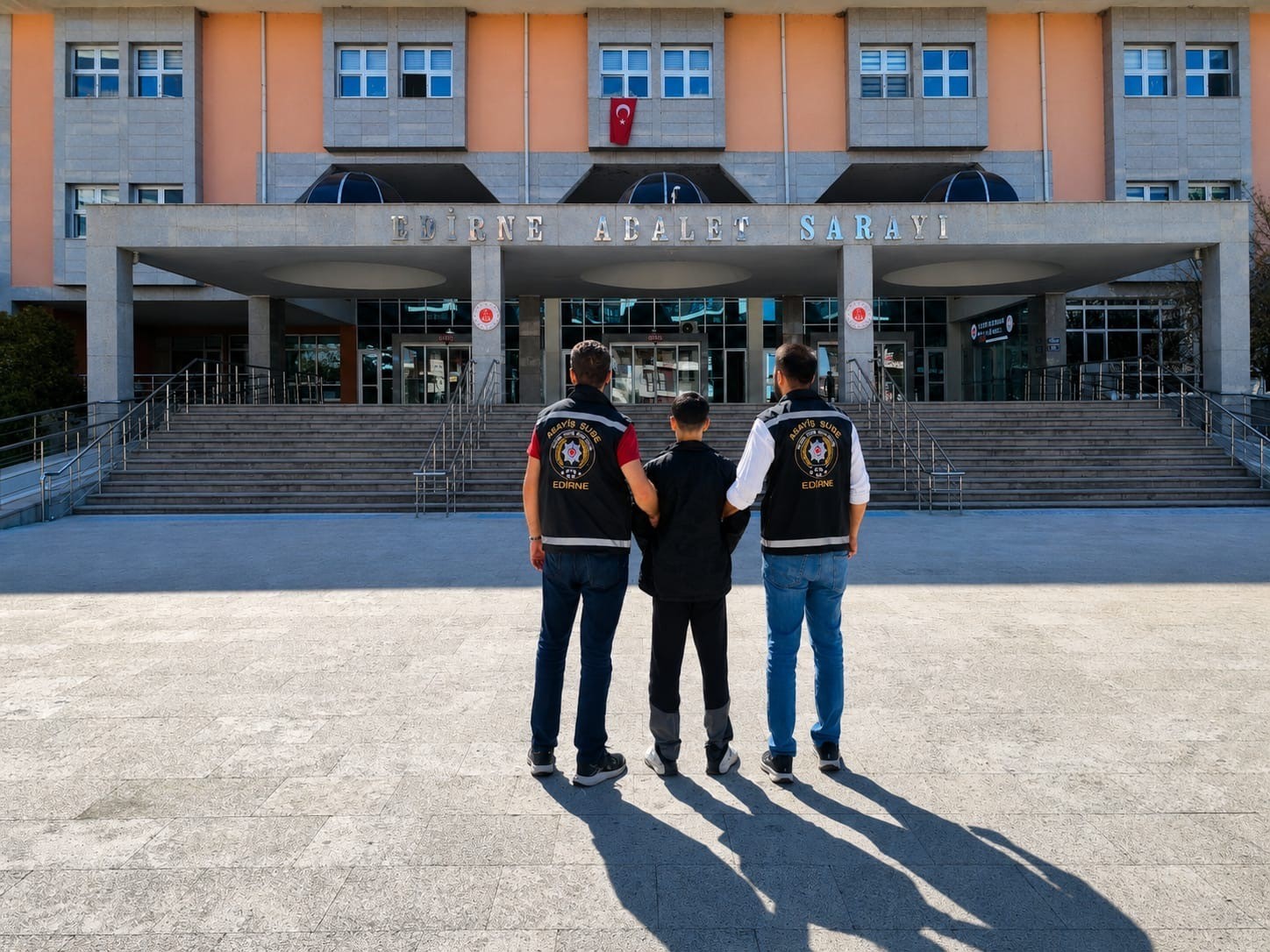 43 yıl 11 ay hapis cezasıyla aranan firari Edirne’de yakalandı
