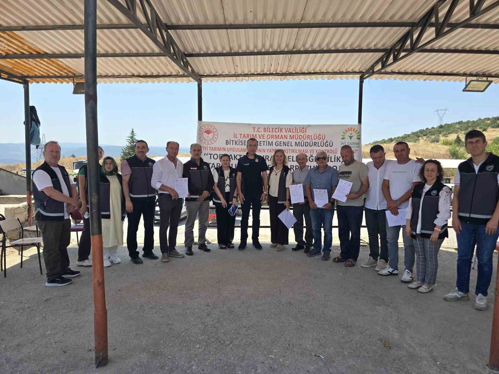 4,5 milyon kiloluk karpuz üretimine ‘temiz’ raporu
