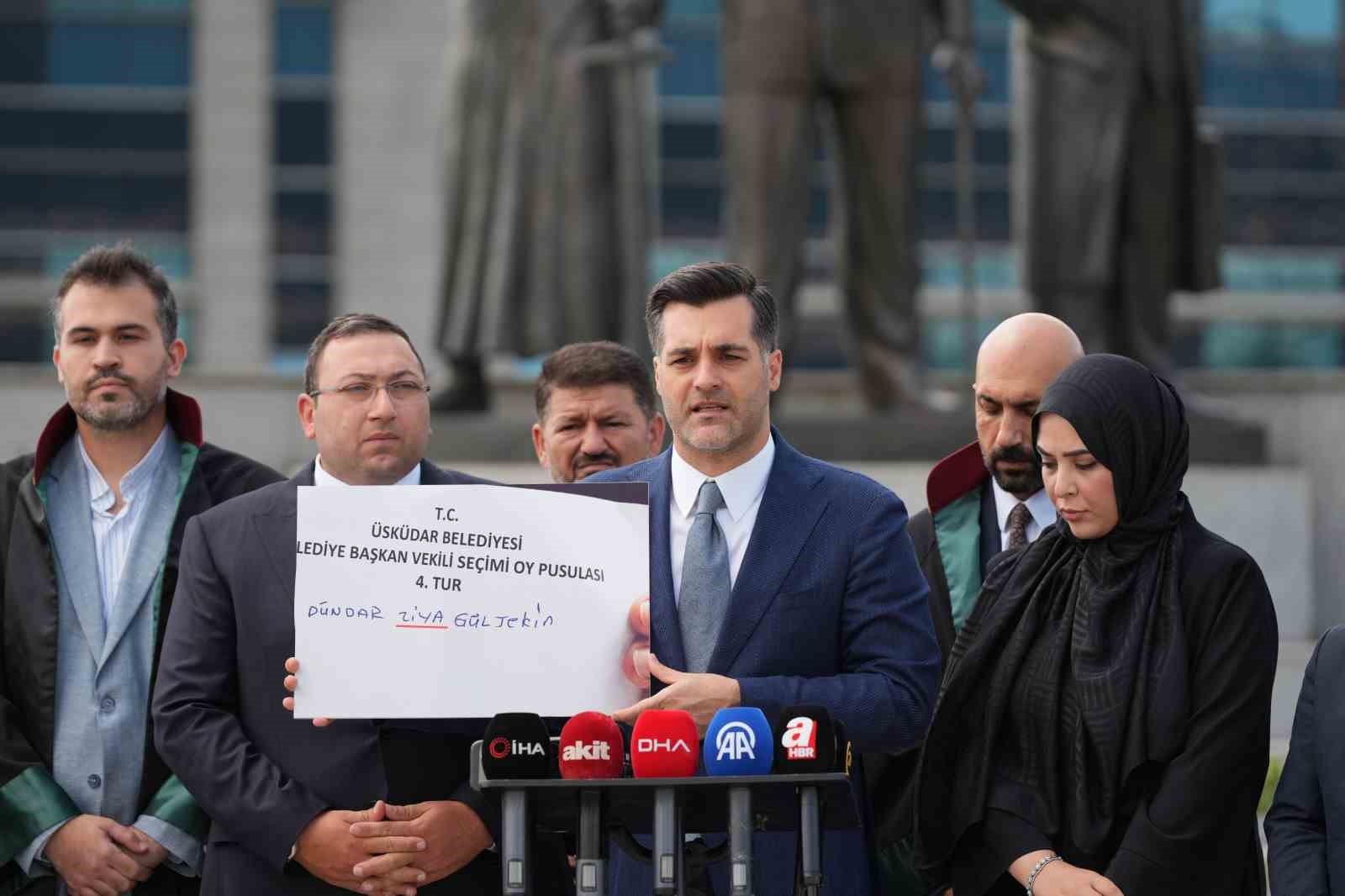 AK Parti Üsküdar’da seçimlerin iptali için yargıya başvurdu: "Divan Başkanı oyları karıştırdığını açıkça kabul etmiştir"
