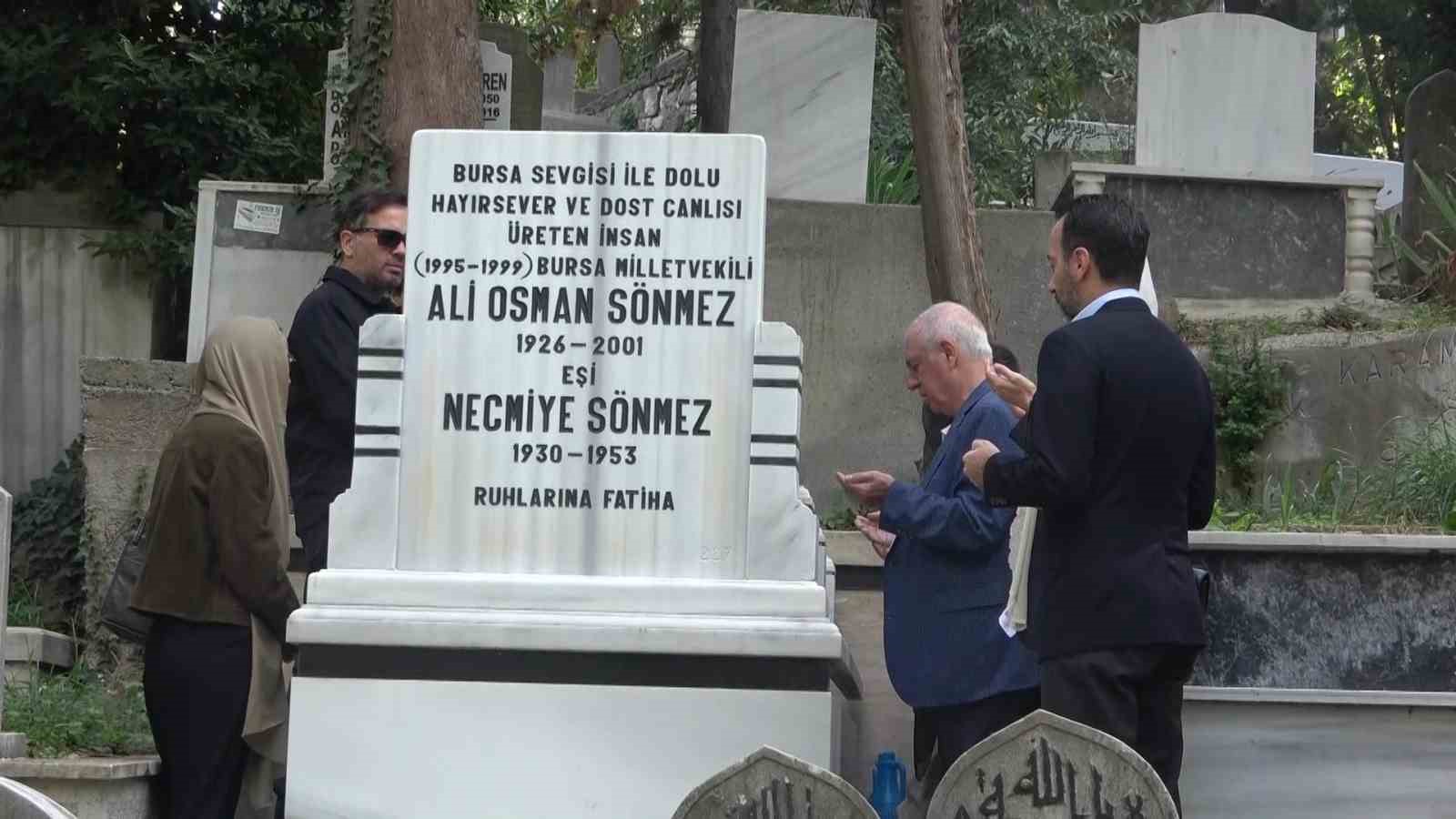 Ali Osman Sönmez, vefatının 25’inci yılında anıldı
