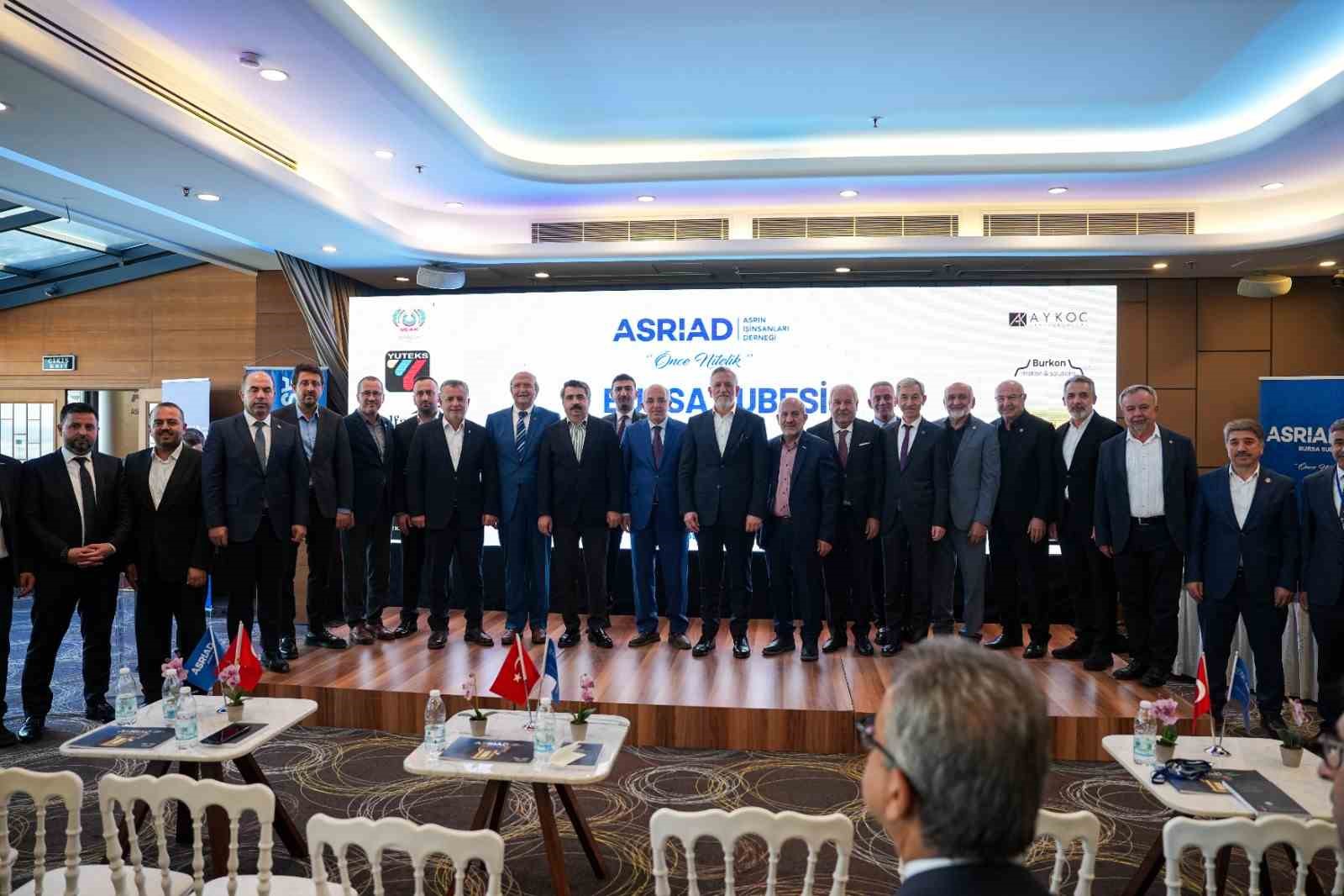 ASRİAD Bursa’da yeni dönem
