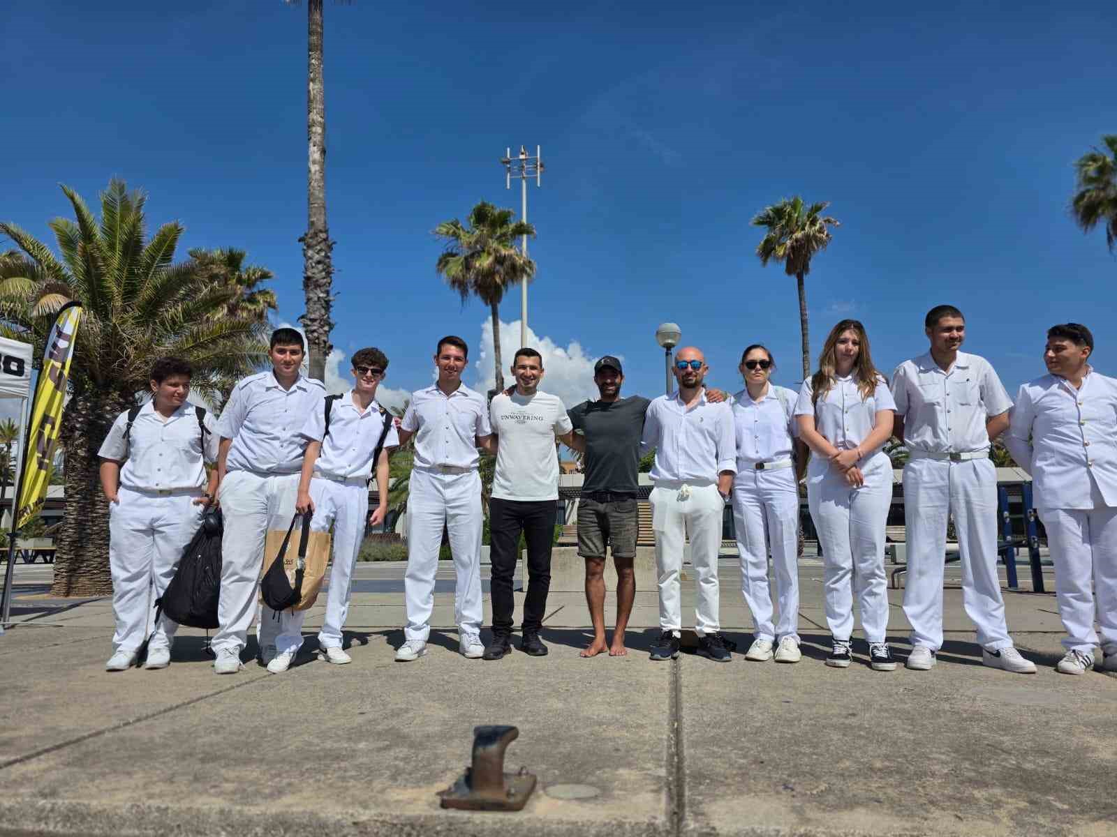 Ayvalıklı deniz öğrencileri Avrupa’da staj yaptı
