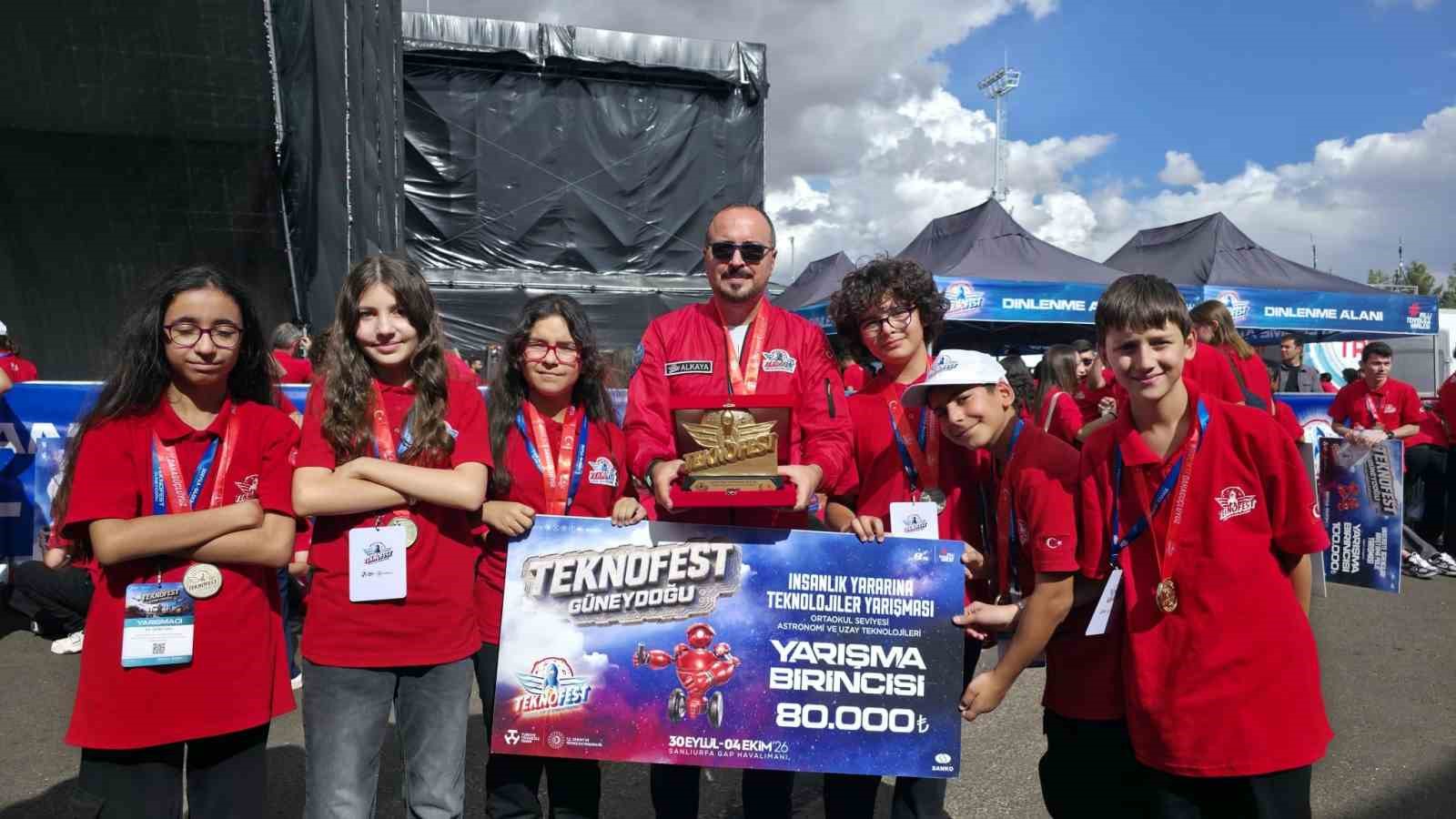 Balıkesir Milli Eğitim’den TEKNOFEST’te dört Türkiye derecesi
