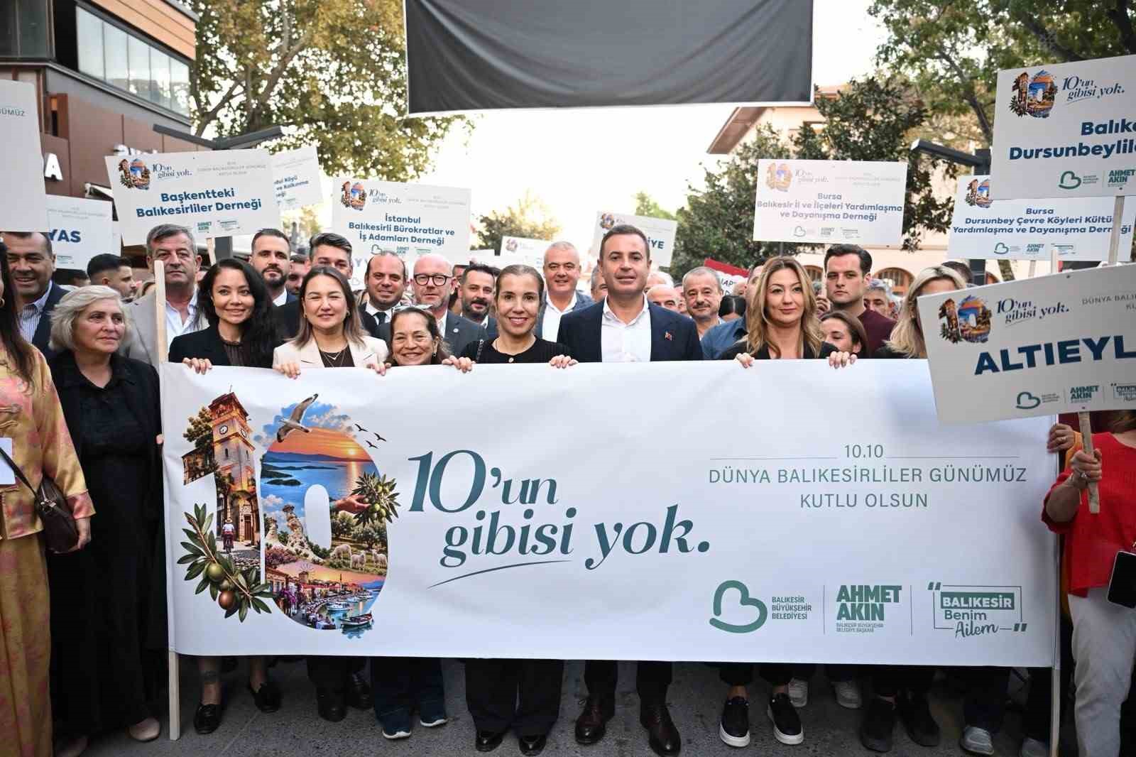 Balıkesirliler 10.10’da tek yürek oldu
