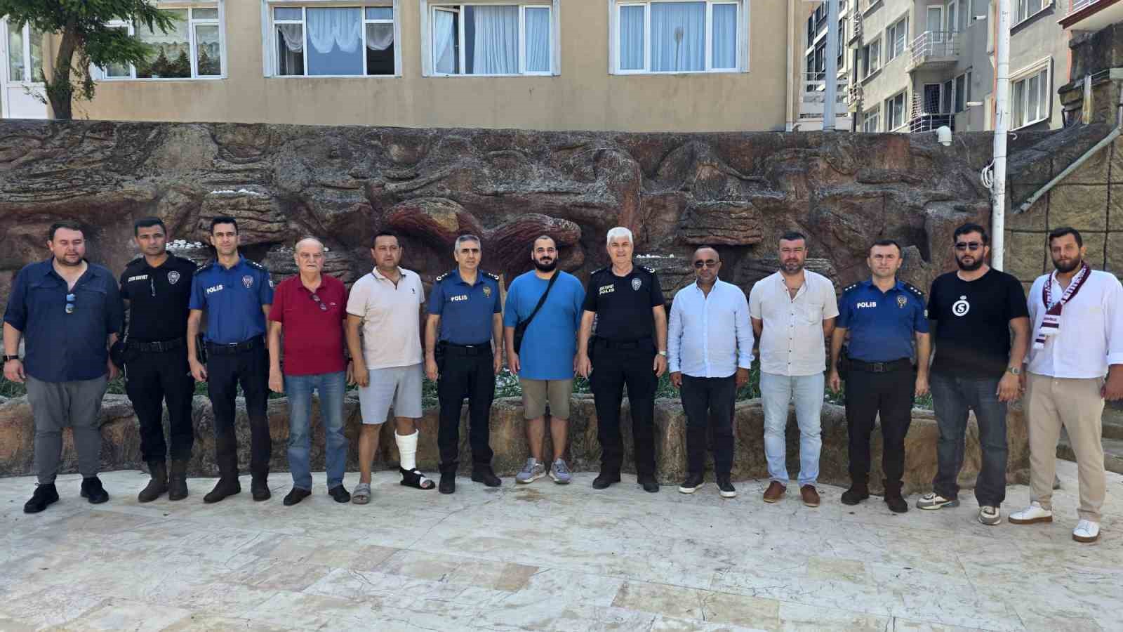 Bandırmaspor taraftarlarıyla güvenlik toplantısı düzenlendi

