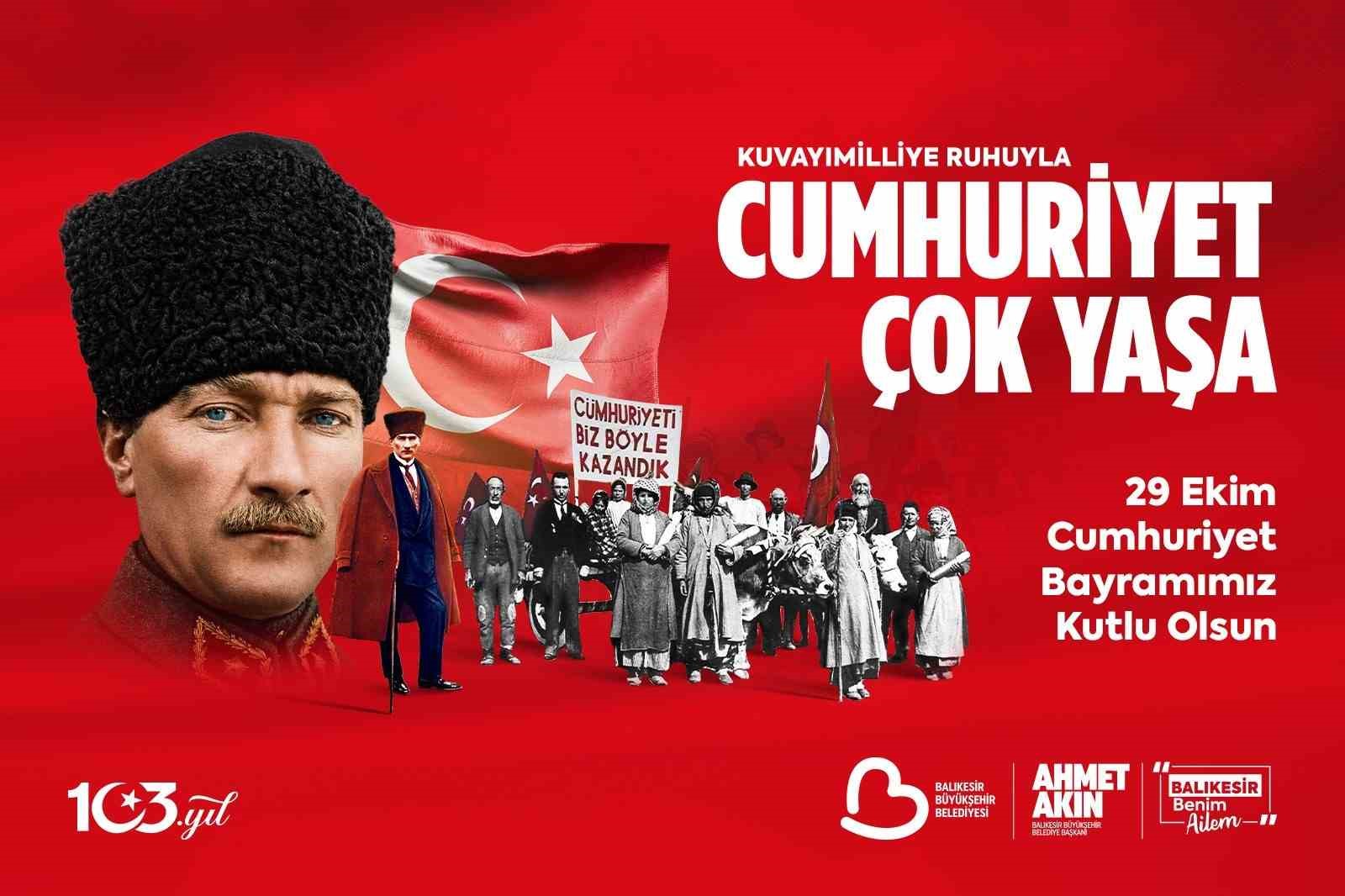 Başkan Ahmet Akın; "Cumhuriyet bilhassa kimsesizlerin kimsesidir"
