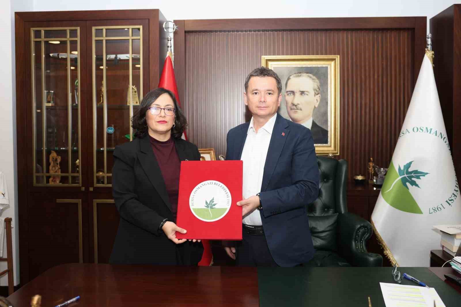 Başkan Erkan Aydın’dan Osmangazi’nin geleceğine yönelik iş birliği
