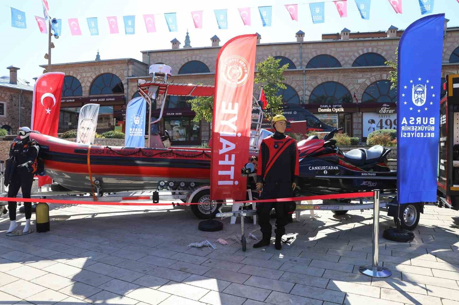 Başkan Vekili Biba: Bursa, itfaiye alanında örnek şehir olacak
