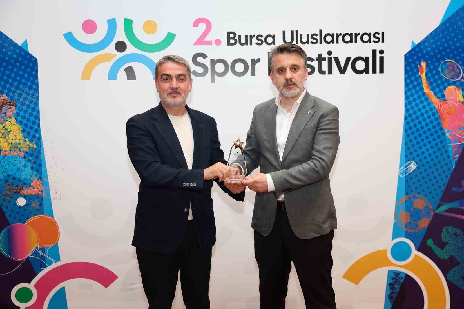 Başkan Vekili Biba: "Çocukların sporla büyüdüğü bir Bursa için çalışıyoruz"
