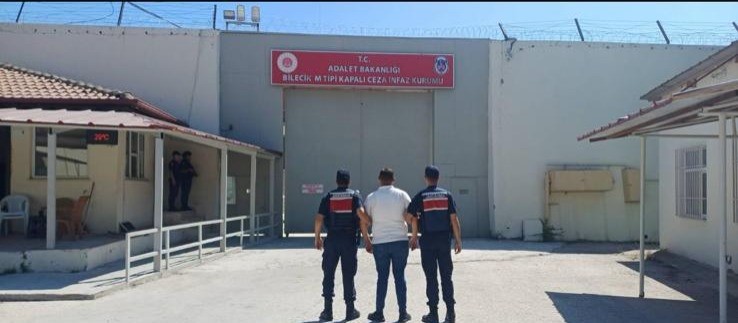 Bilecik’te 7 yıl 7 ay hapis cezası bulunan şahıs yakalandı
