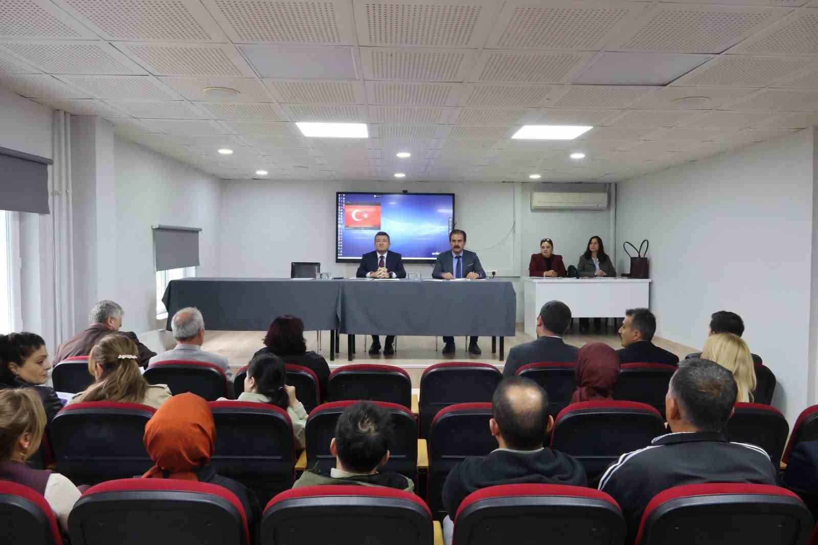 Bilecik’te eğitim komisyonu toplandı
