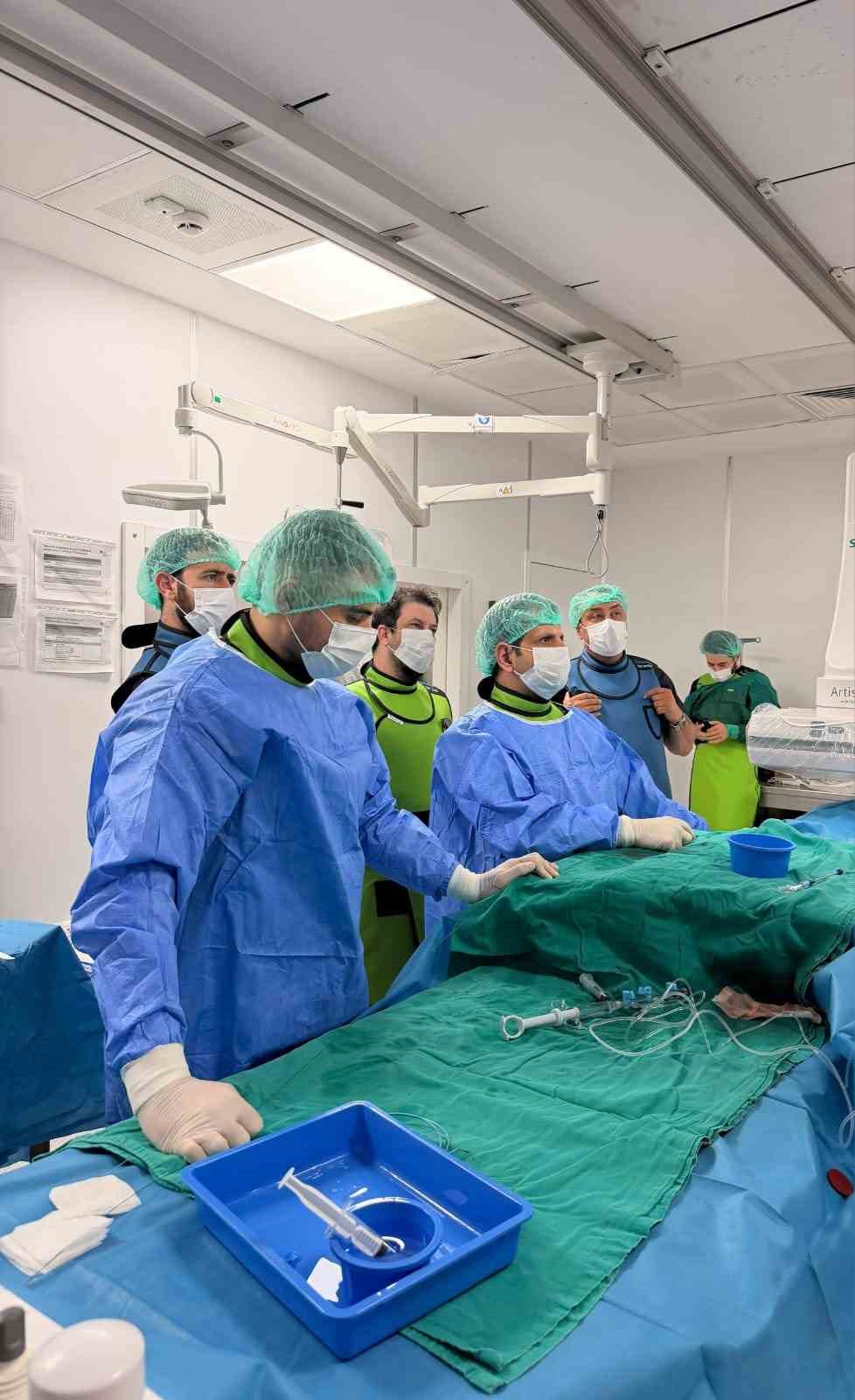 Bilecik’te kalpteki doğuştan delik ameliyatsız kapatıldı
