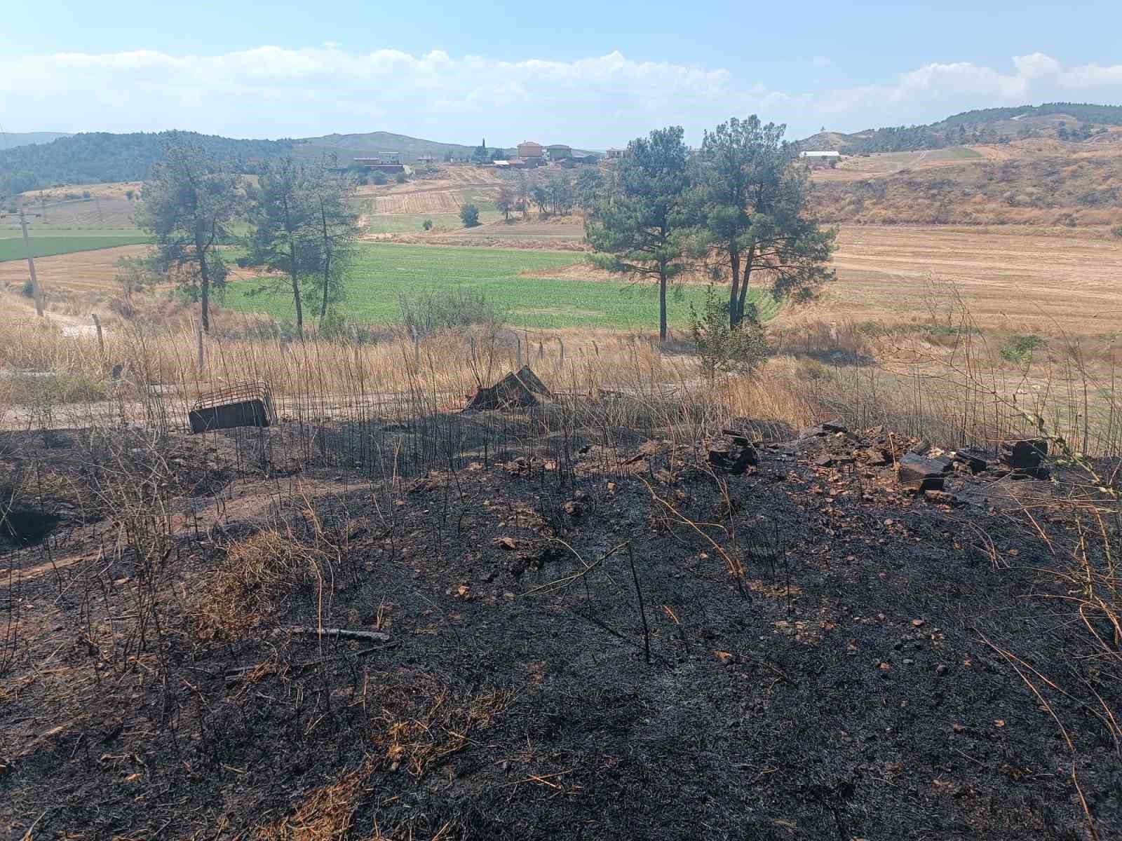 Bilecik’te ziraat alanında çıkan yangın büyümeden söndürüldü
