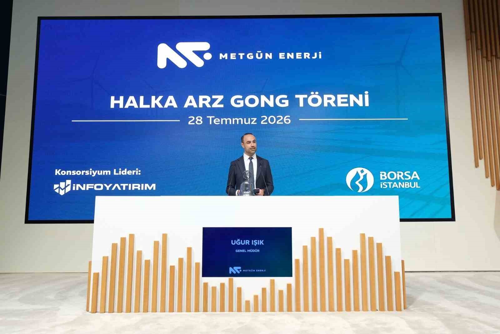 Borsa İstanbul’da gong Metgün Enerji için çaldı
