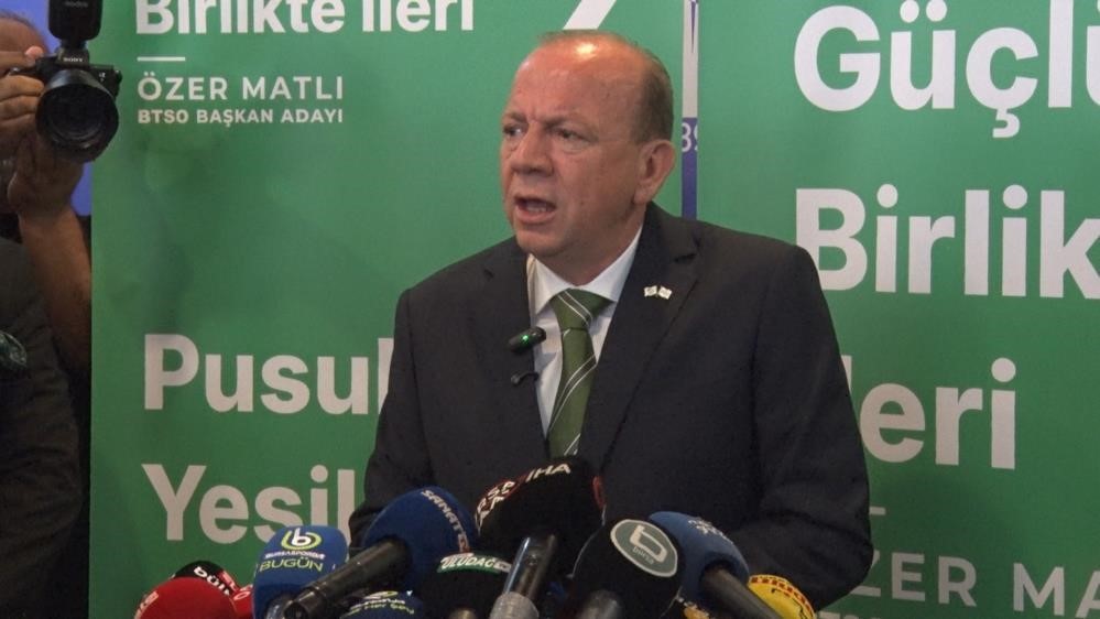 BTSO’da kritik gün...Başkan adayı Matlı’dan açıklama
