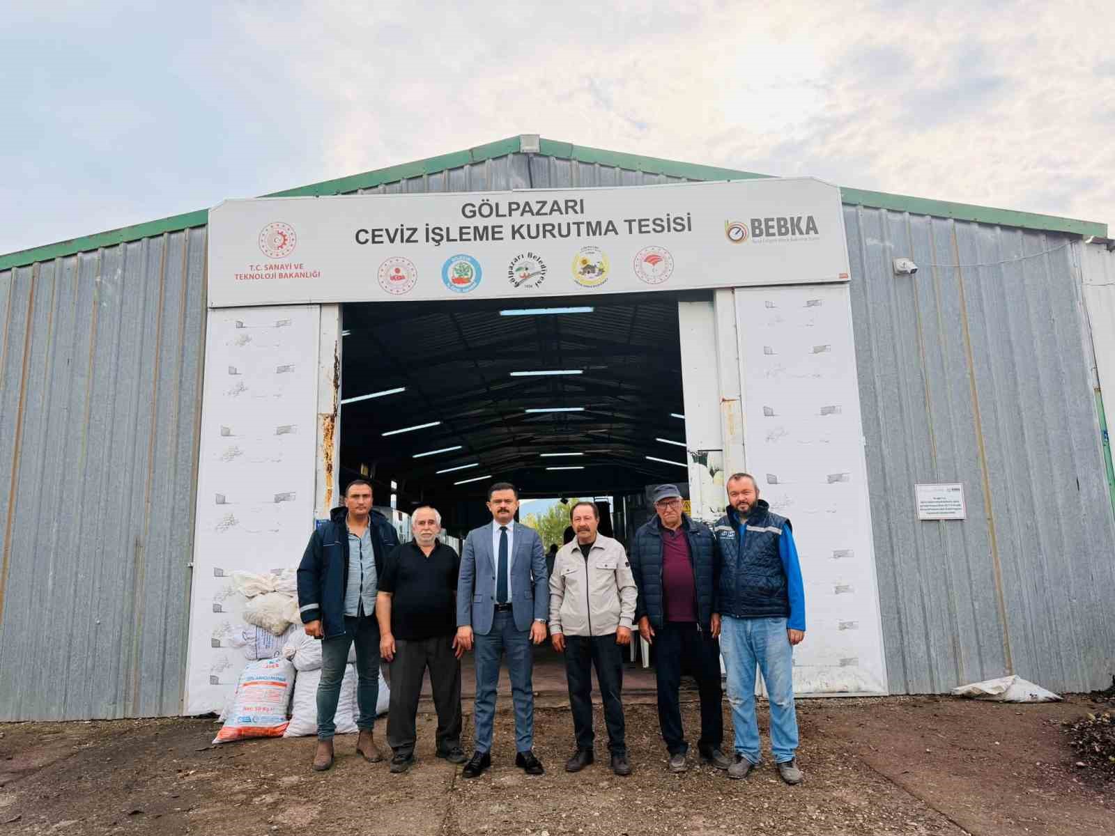 Bu tesiste yılda 400 ton ceviz kurutuluyor
