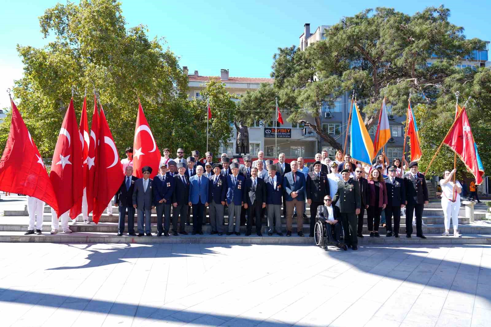 Burhaniye’de Gaziler Günü kutlandı
