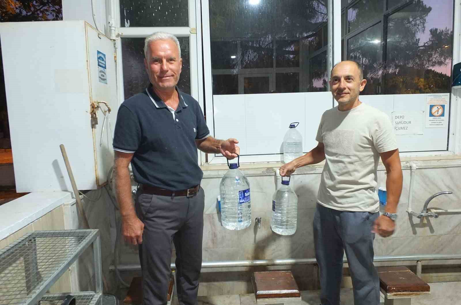 Burhaniye’de su sıkıntısı bezdirdi
