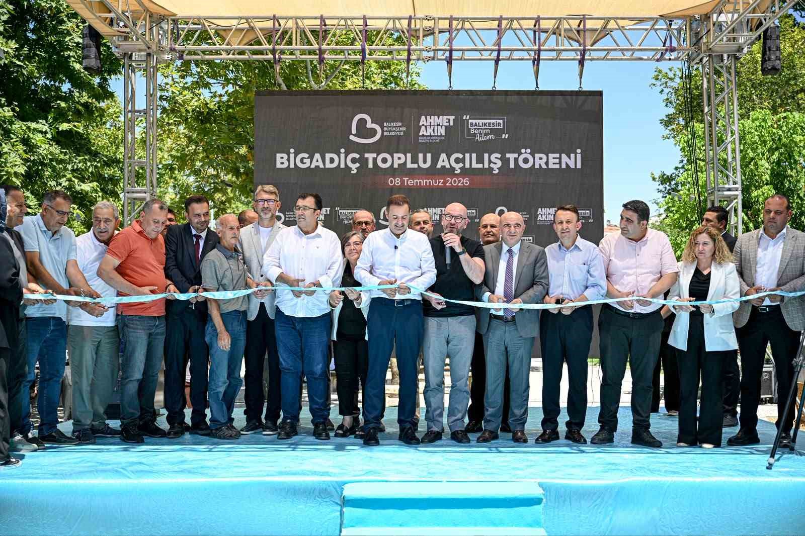 Büyükşehirden Bigadiç’e Kent Lokantası ve Emekliler Evi

