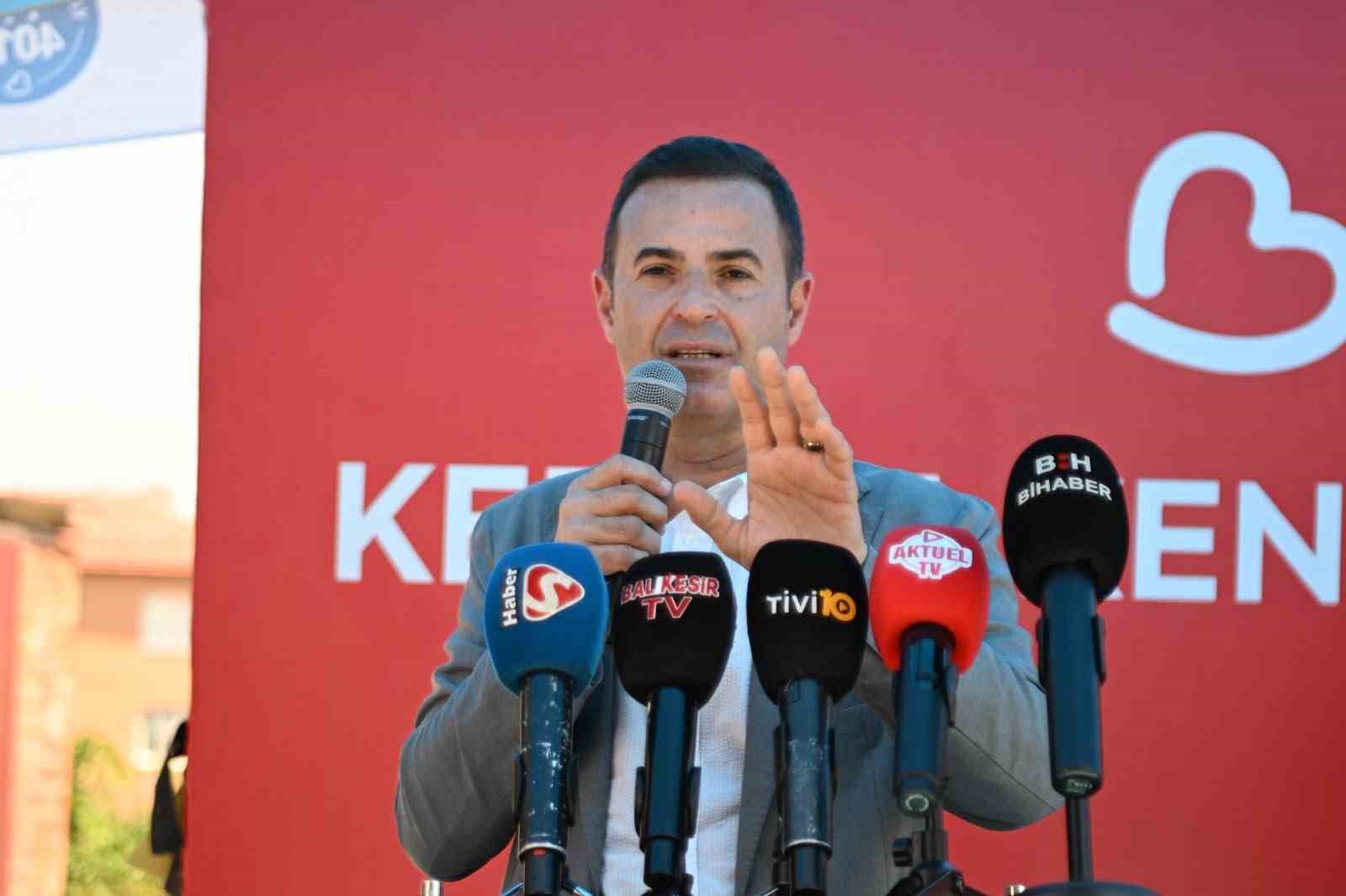 Büyükşehir’den Kepsut’a Kent Lokantası ve dev altyapı yatırımı
