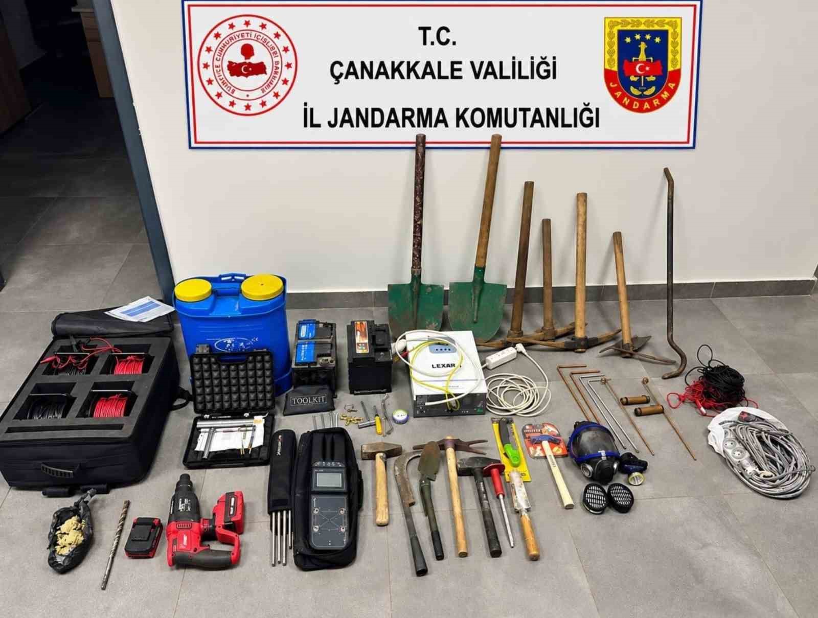 Çanakkale’de jandarmadan 2 kaçakçılık operasyonuna müdahale
