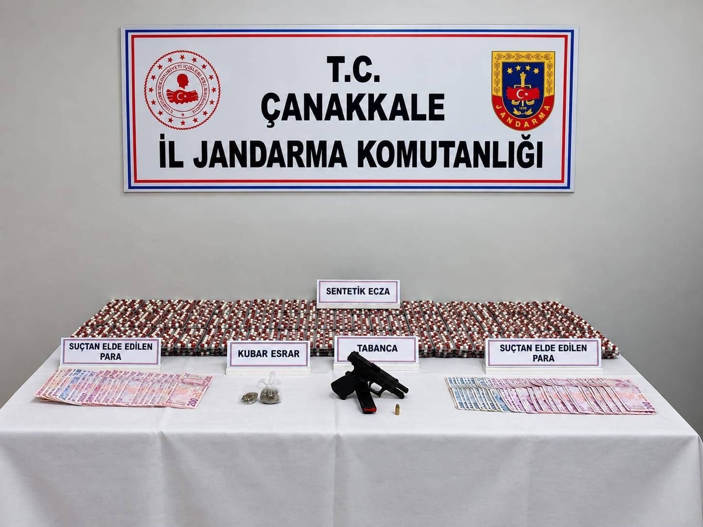Çanakkale’de narkotik operasyonu, 2 şüpheli tutuklandı

