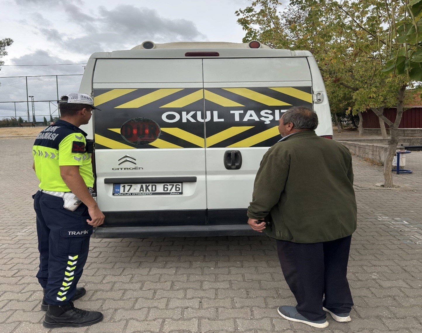 Çanakkale’de okul servislerine denetim
