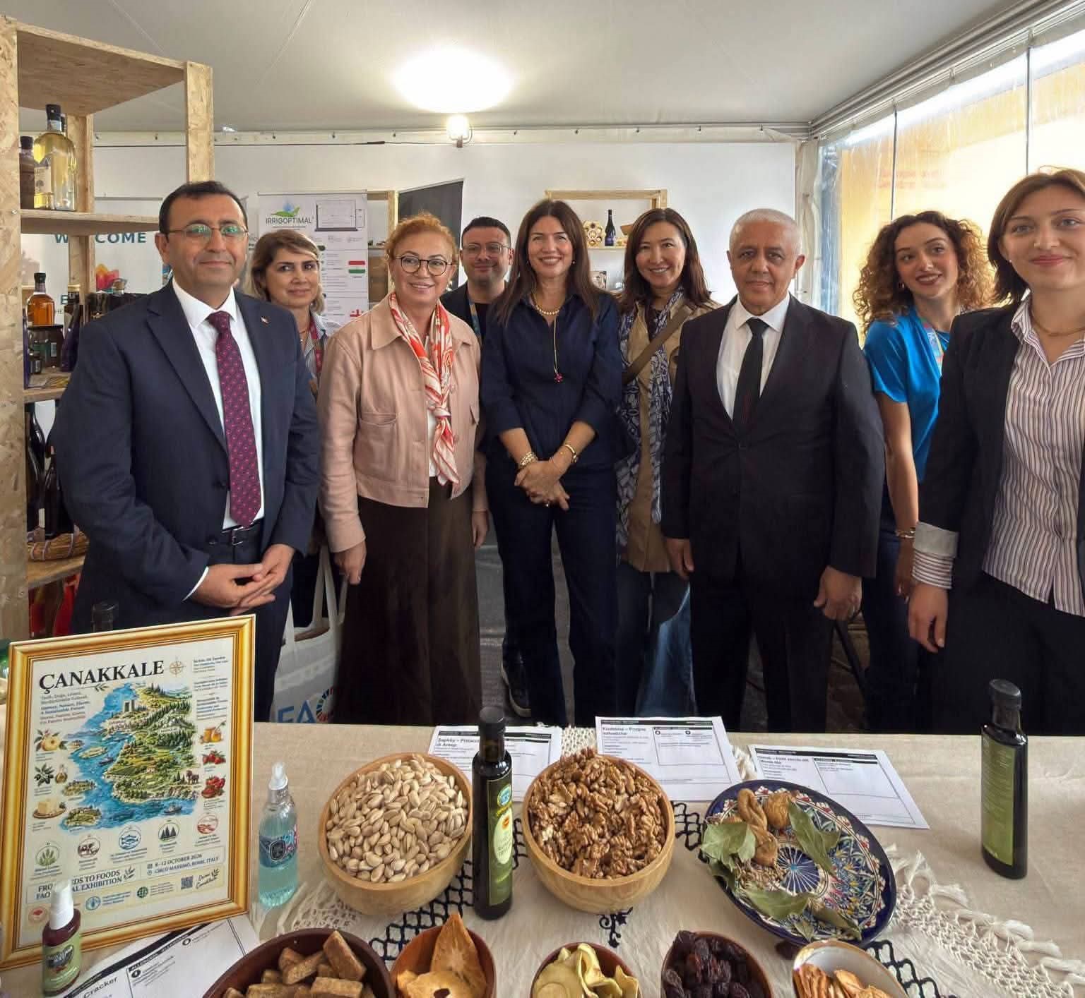Çanakkale’nin tarımsal ürünleri İtalya’da tanıtıldı
