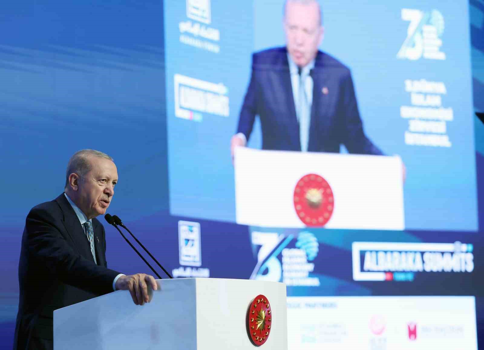 Cumhurbaşkanı Erdoğan: "Küresel İslami Ekonomi Zirvesi’nin hepimiz için ufuk açıcı, faydalı ve müşahhas neticelere vesile olmasını diliyorum"
