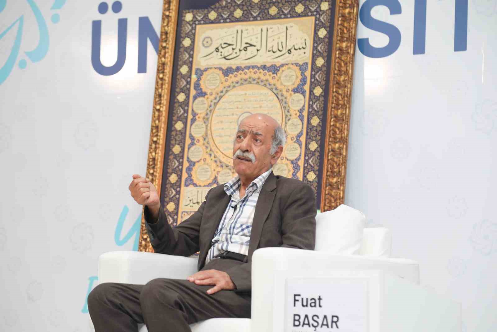 Cumhurbaşkanlığı Kültür ve Sanat Büyük Ödüllü Fuat Başar BTÜ’de öğrencilerle bir araya geldi
