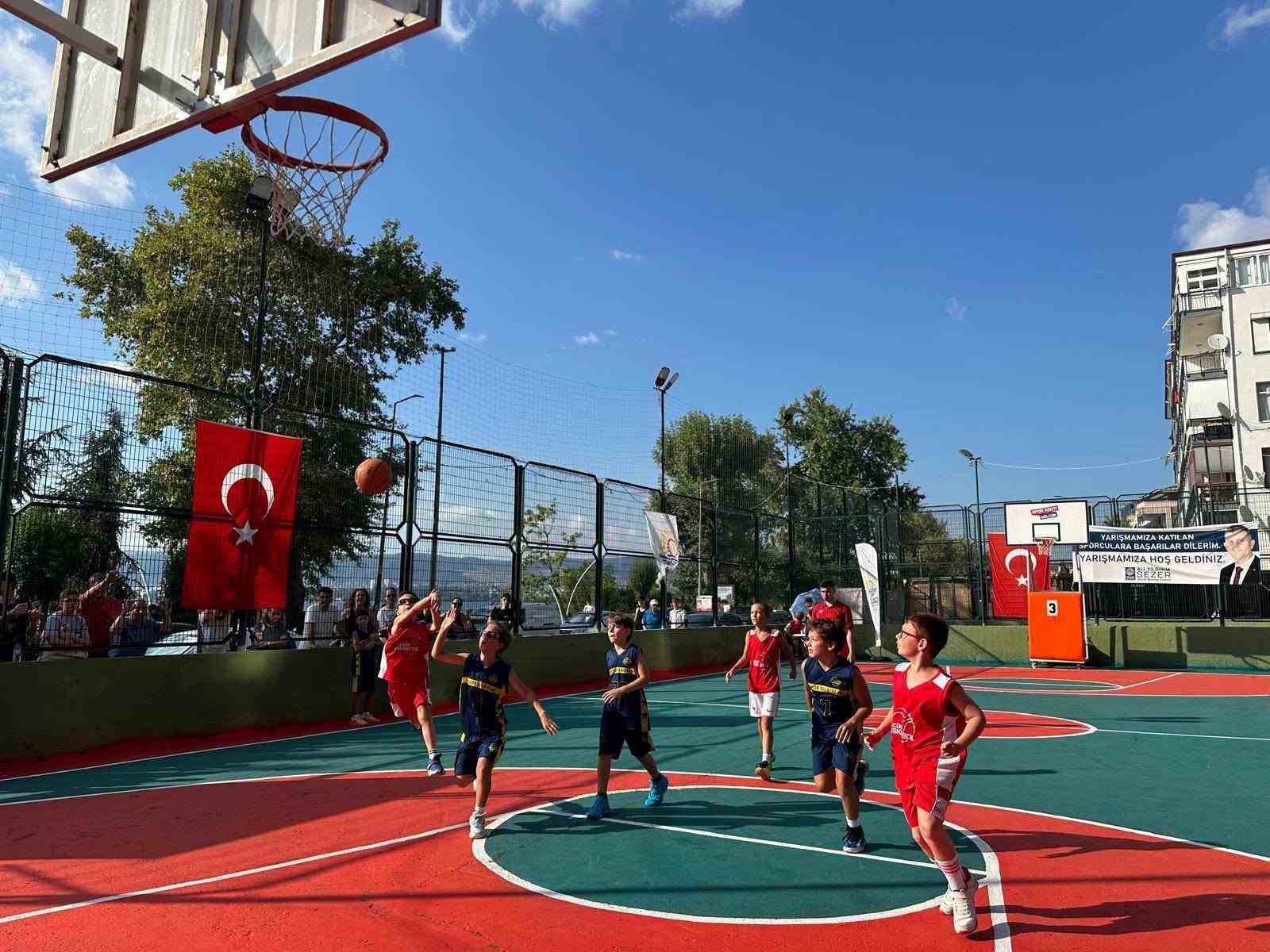 Değirmendere Sahilindeki basketbol heyecanı final müsabakalarıyla sona erdi

