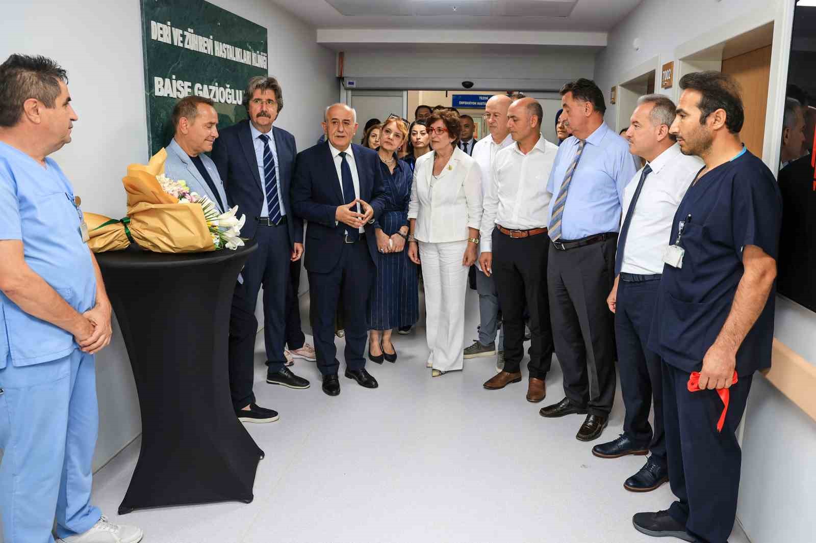 Dermatoloji Kliniği hayırsever desteği ile yenilendi
