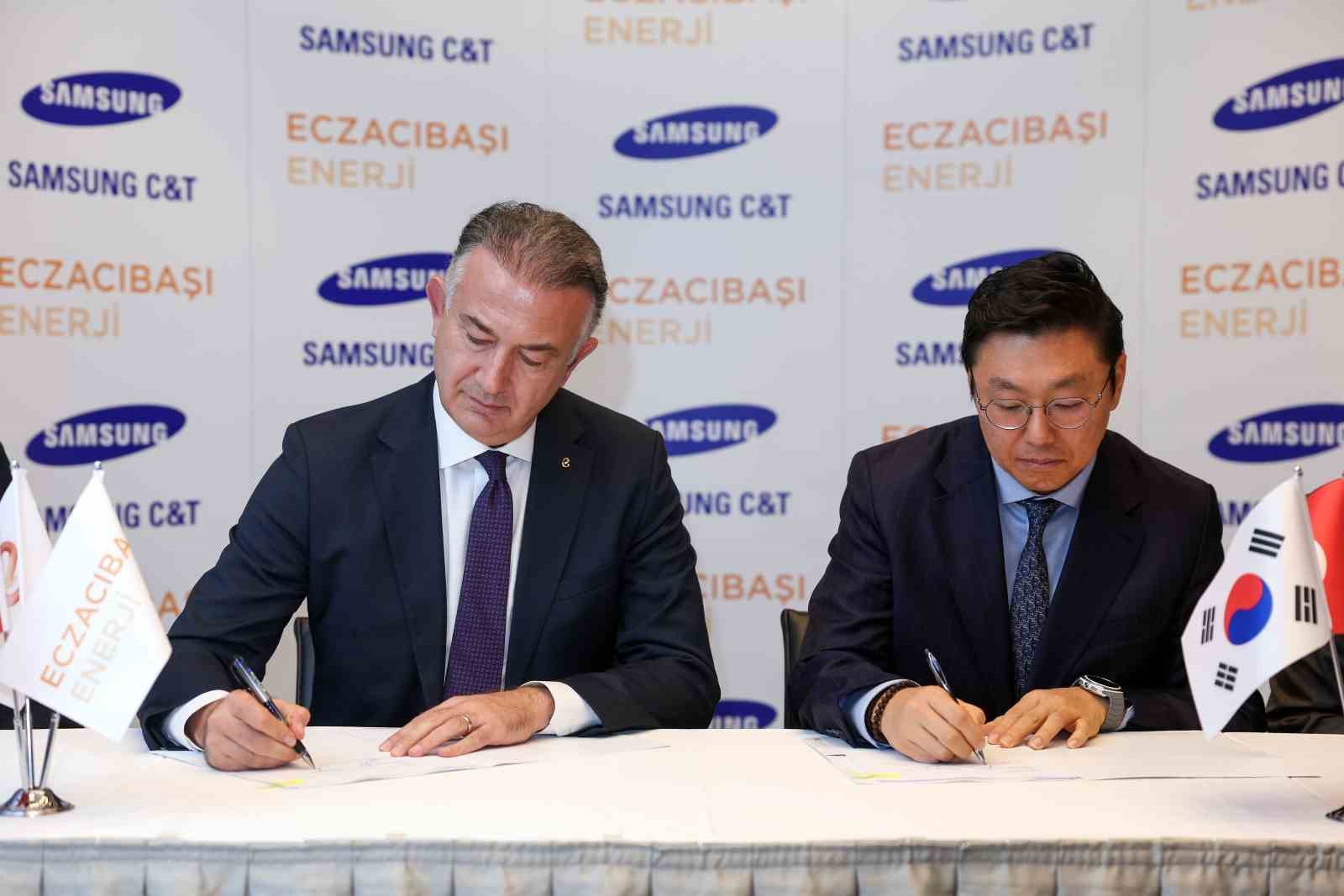 Eczacıbaşı Enerji Yatırımları ve Samsung C&T yenilenebilir enerjide güçlerini birleştiriyor
