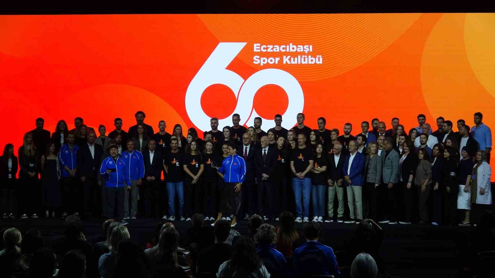 Eczacıbaşı Spor Kulübü 60. yılını yeni sezon heyecanıyla kutladı
