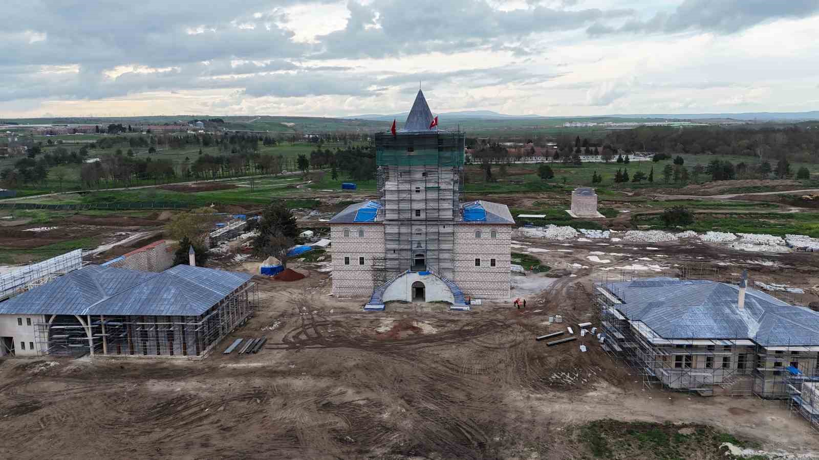 Edirne Sarayı ecdadın mühendislik başarısını gözler önüne seriyor
