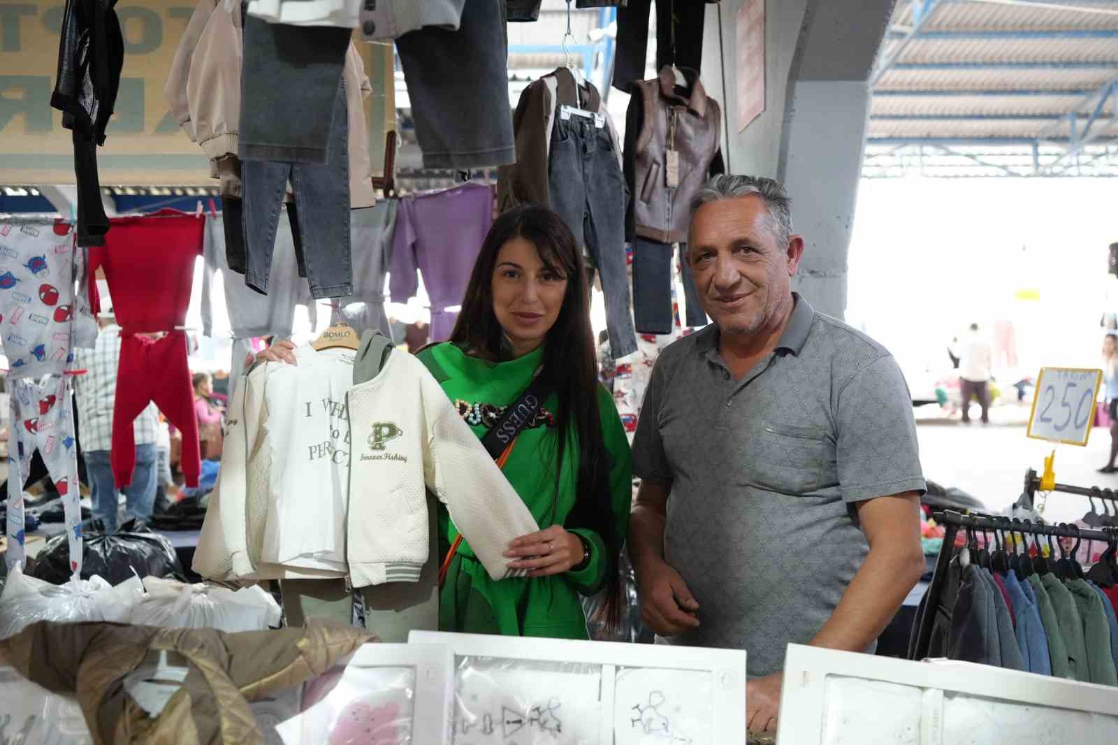 Edirne’de Bulgarların alışveriş yoğunluğu esnafı sevindirdi
