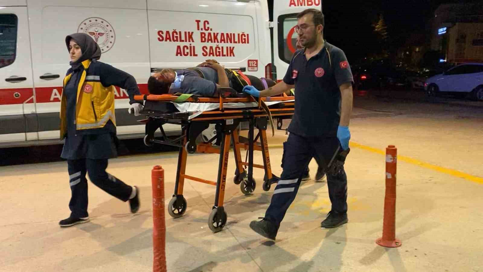 Elektrikli bisiklet ile uçuruma yuvarlandılar: 3 çocuk yaralandı
