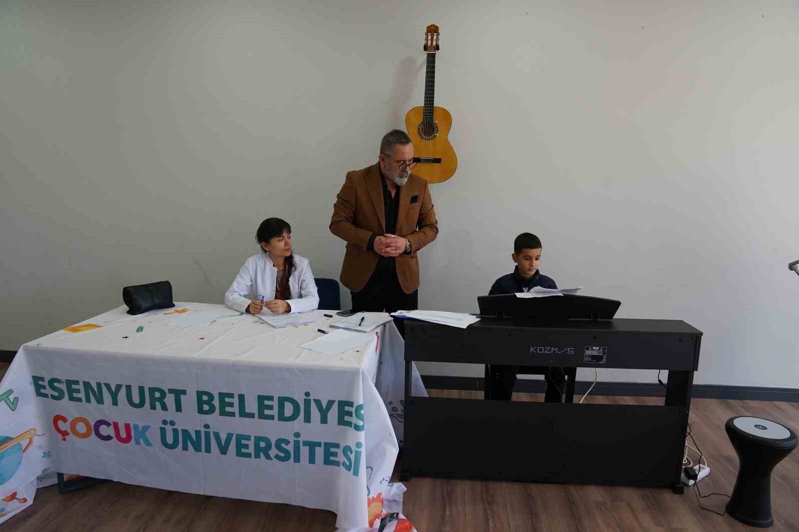 Esenyurt Çocuk Üniversitesi’nde Türkiye’de bir ilk: Öğrenciler yeteneklerine göre fakültelere yerleştiriliyor

