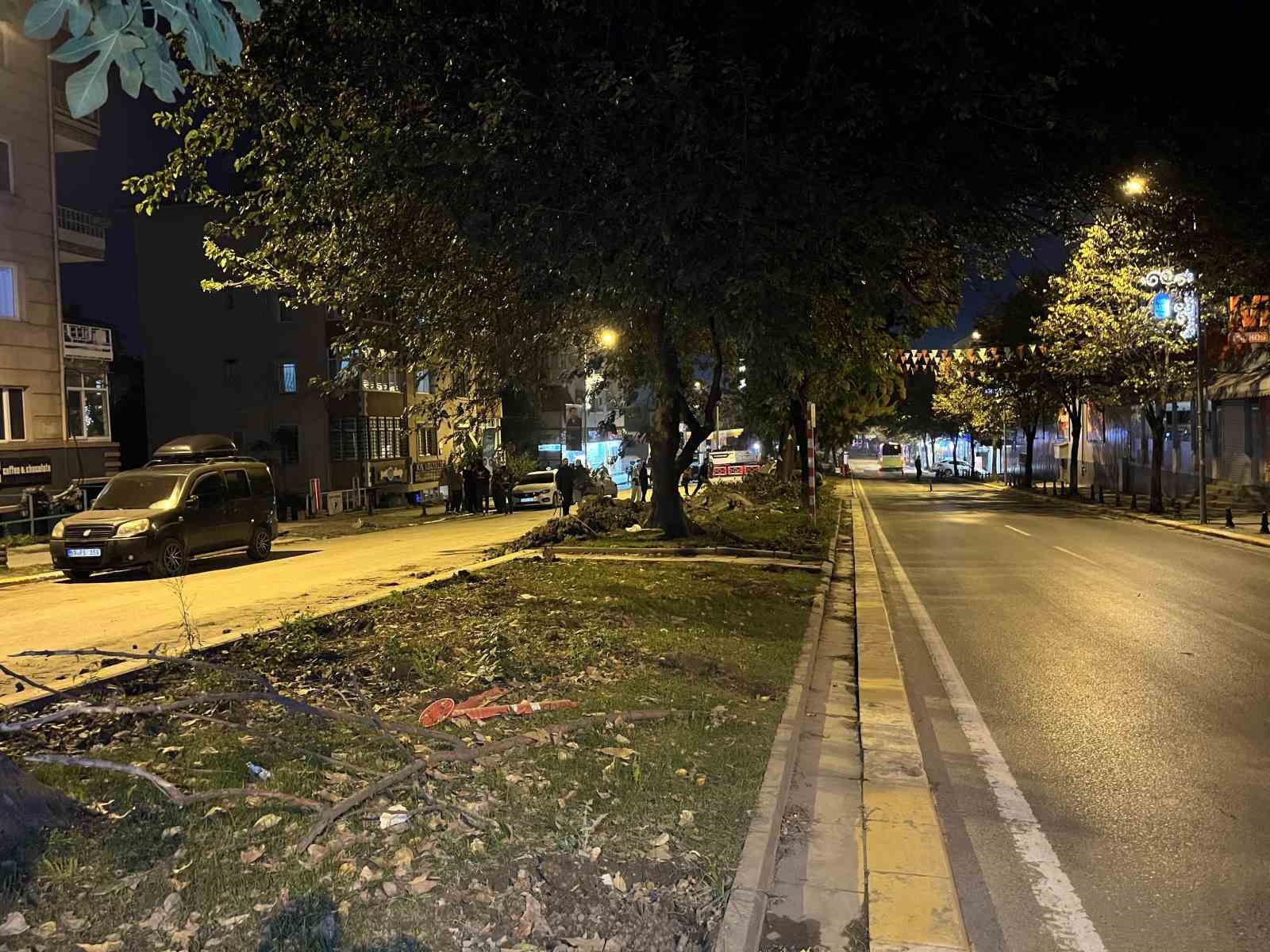 Eyüpsultan’da ağaç kesimi iddiaları sonrası vatandaşlardan İBB’ye tepki
