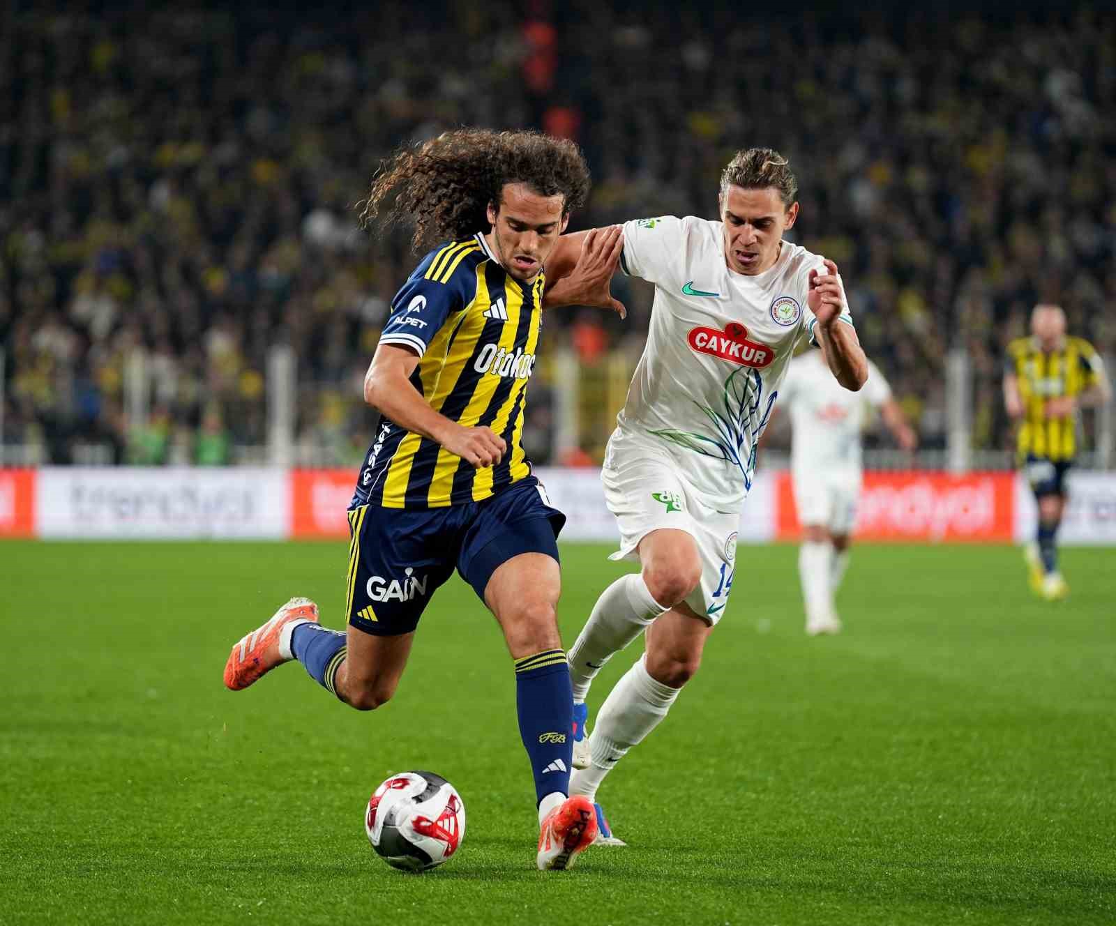 Fenerbahçe, Çaykur Rizespor’a konuk olacak
