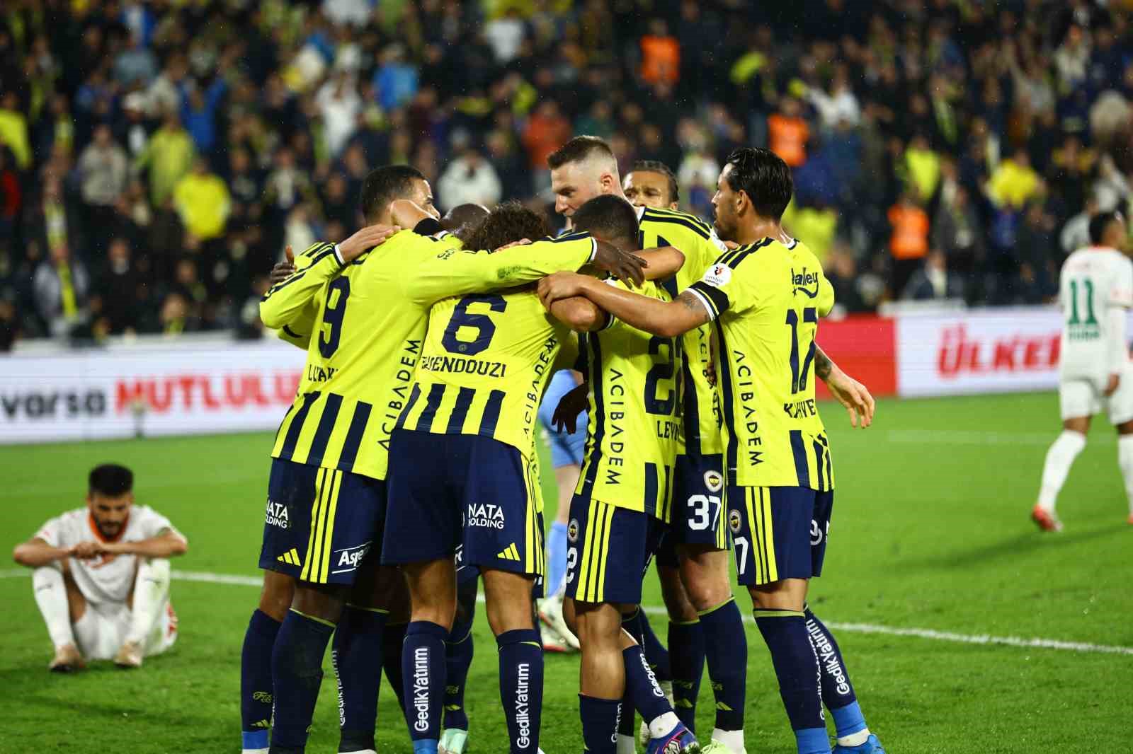 Fenerbahçe’den Alanyaspor’a karşı 10 maçlık seri

