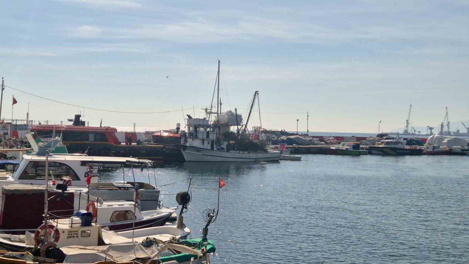 Fırtına dindi, Tekirdağlı balıkçılar yeniden denize açıldı
