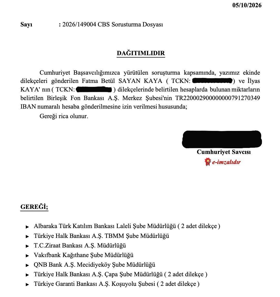 Fon soruşturmasında gönüllü ödeme başvurusuna savcılıktan izin
