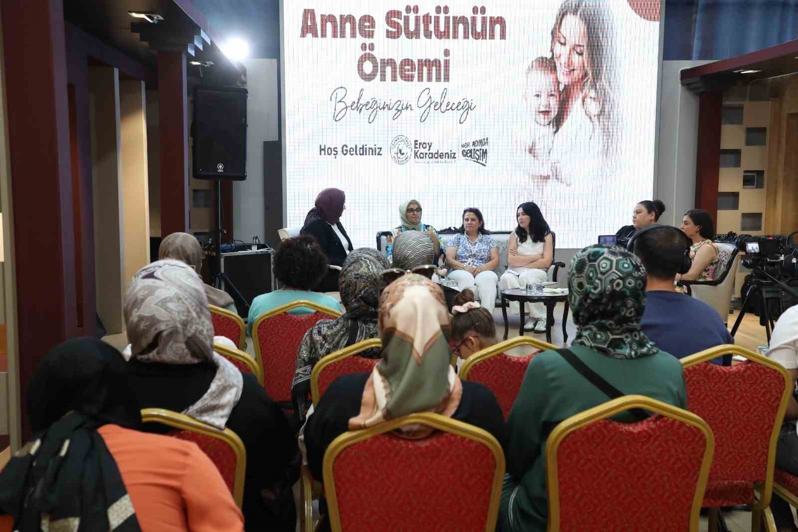 Gaziosmanpaşa’da anne ve bebek sağlığı panelinde uzmanlardan önemli tavsiyeler
