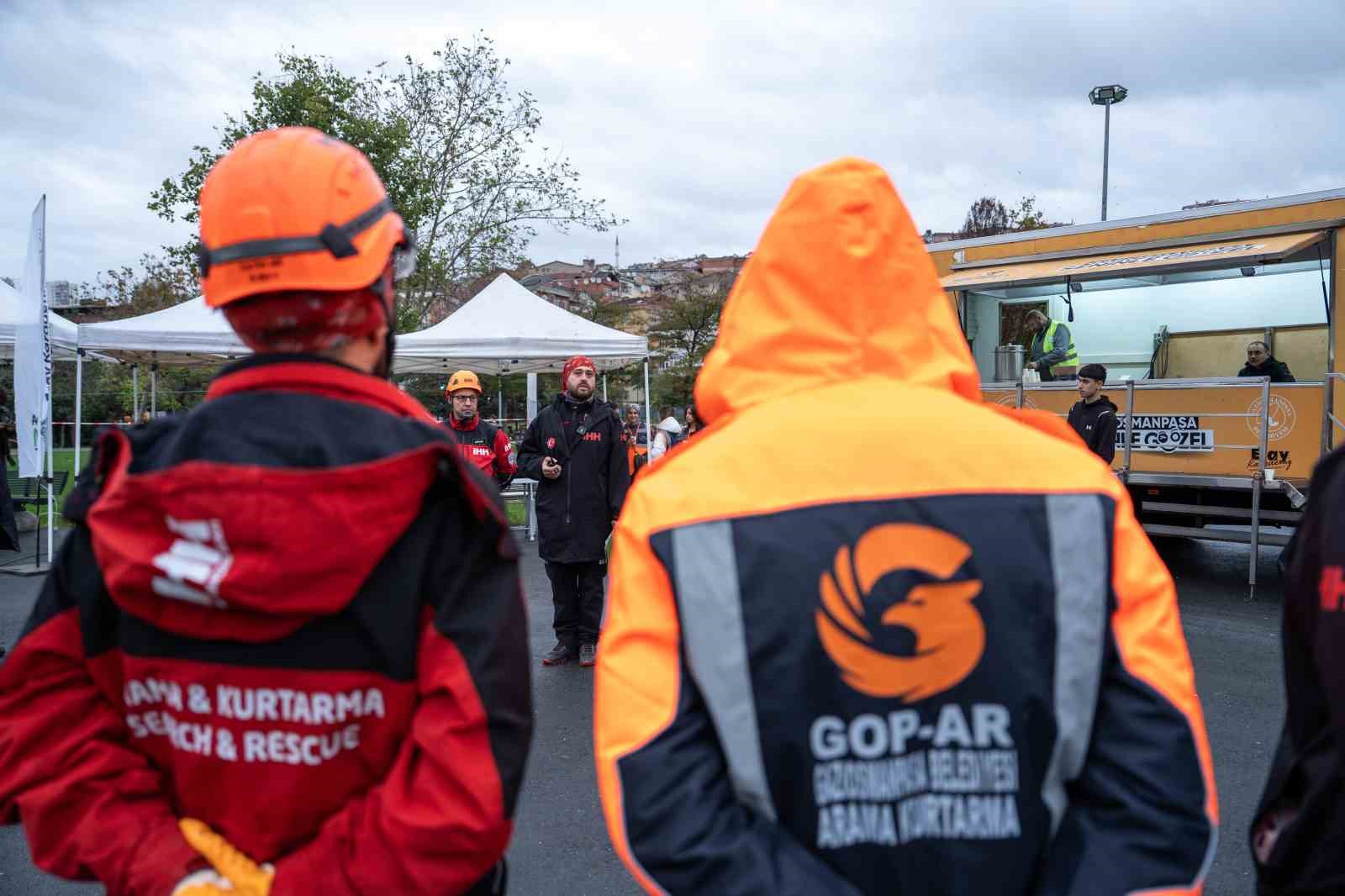 Gaziosmanpaşa’da deprem tatbikatı
