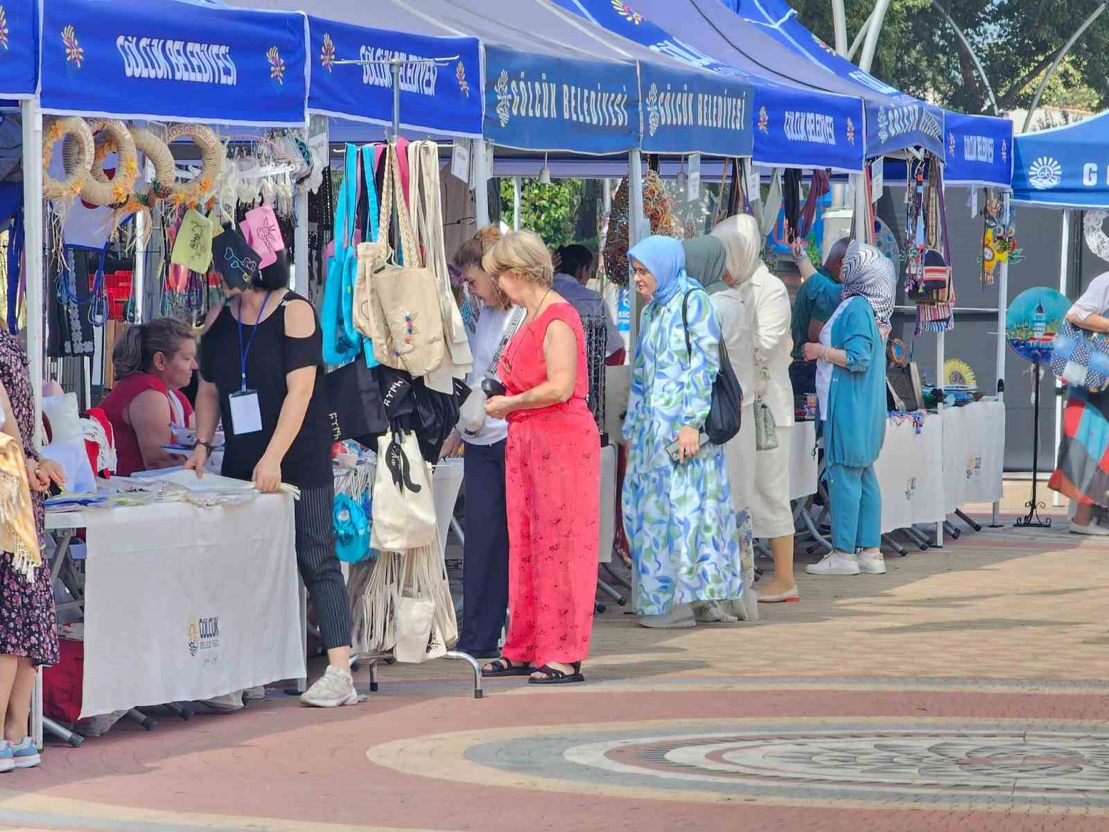 Gölcük Değirmendere’de el sanatları rüzgarı esiyor
