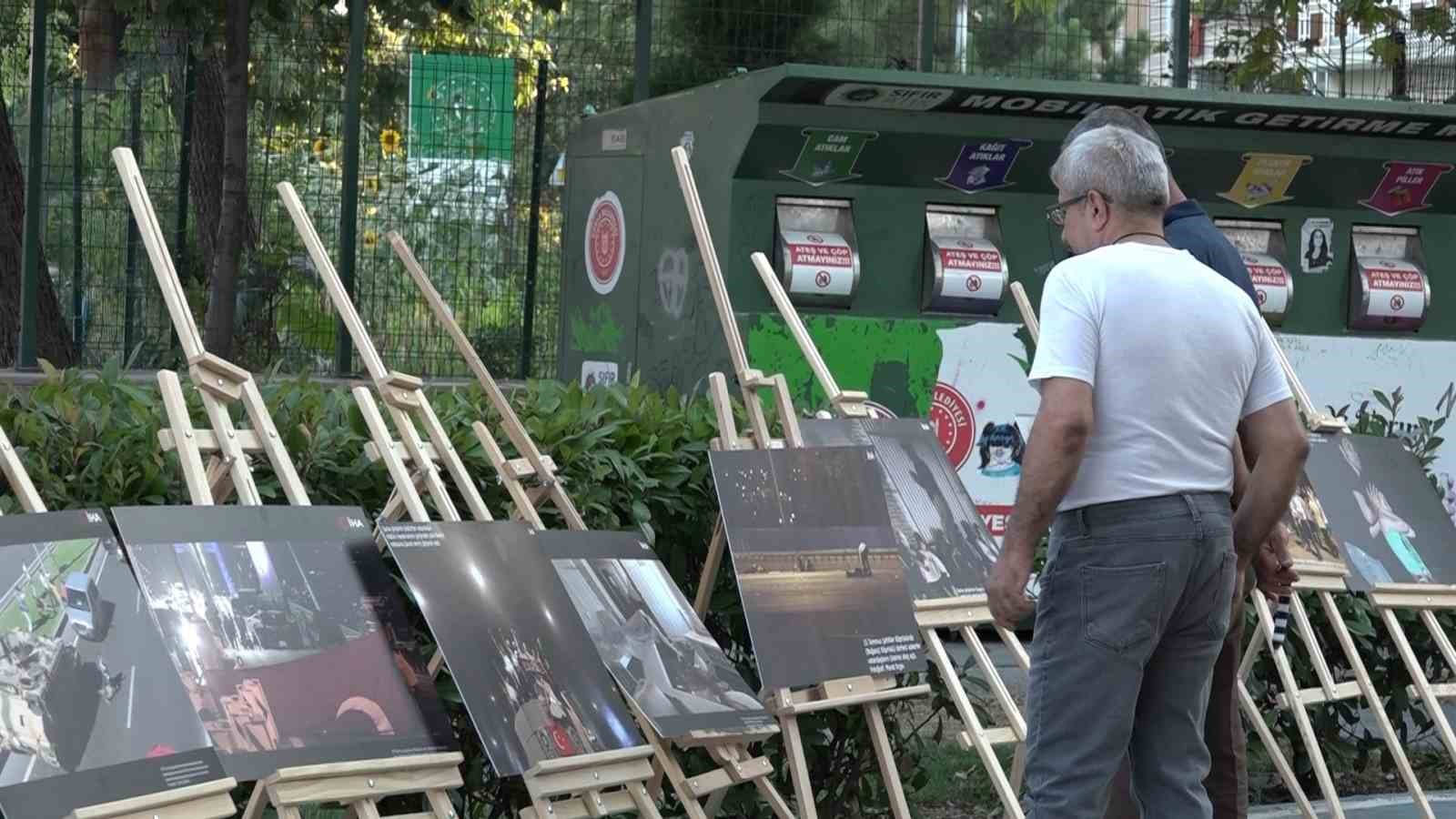 Gürsu’da 15 Temmuz’un unutulmaz kareleri vatandaşlarla buluştu
