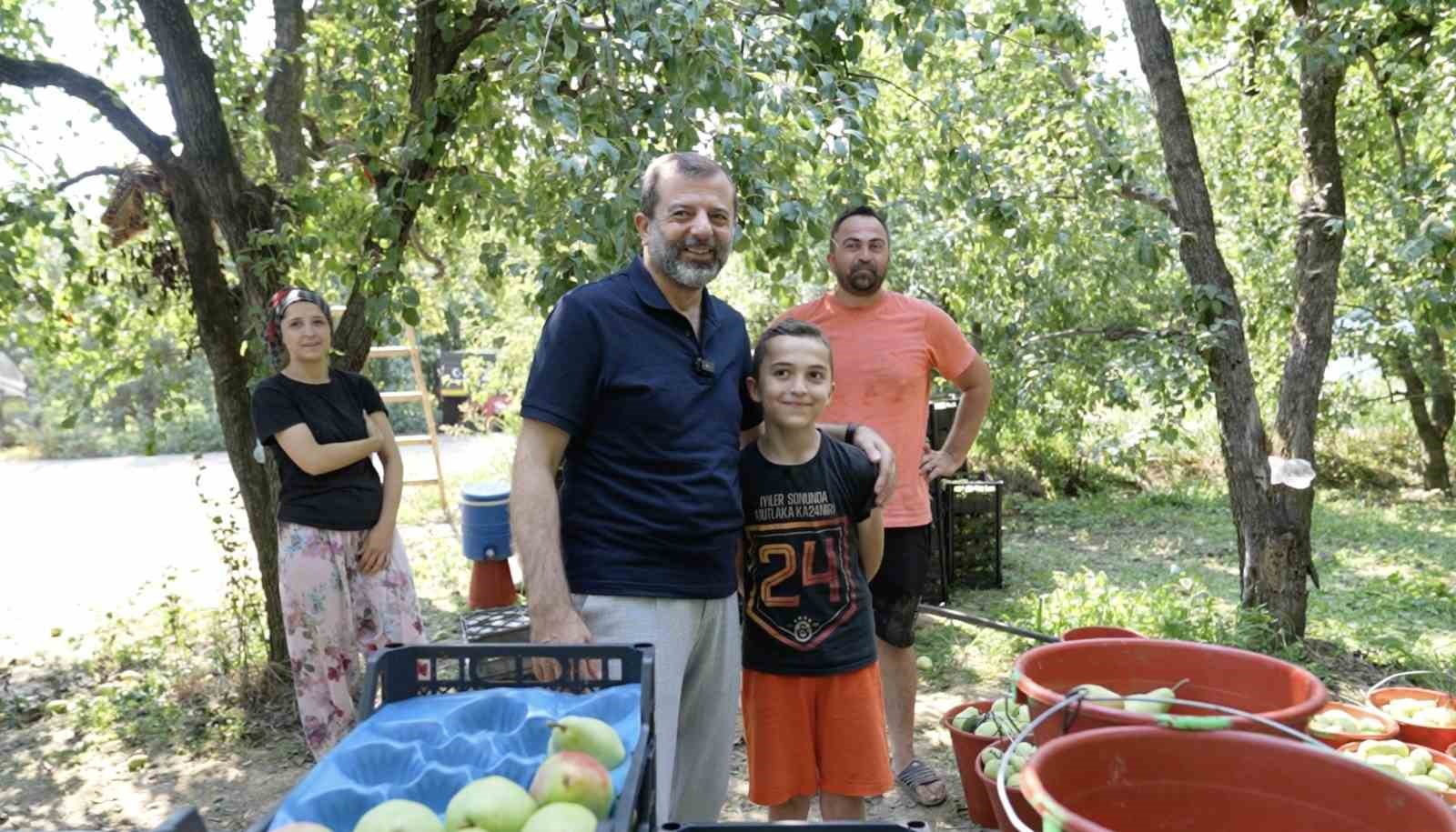 Gürsu’nun küçük çiftçisi herkesi kendine hayran bıraktı
